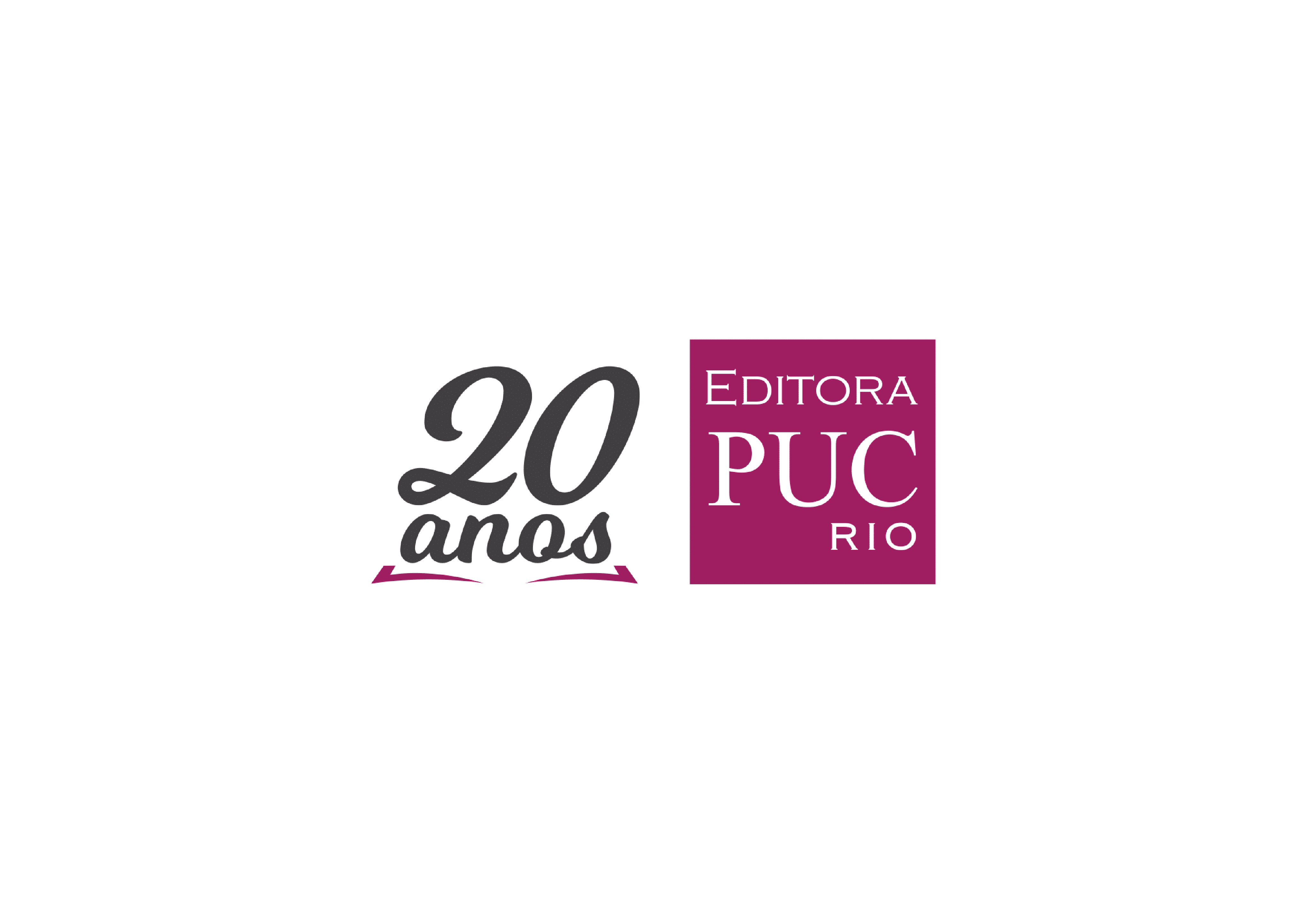 Selo 20 anos Editora PUC-Rio